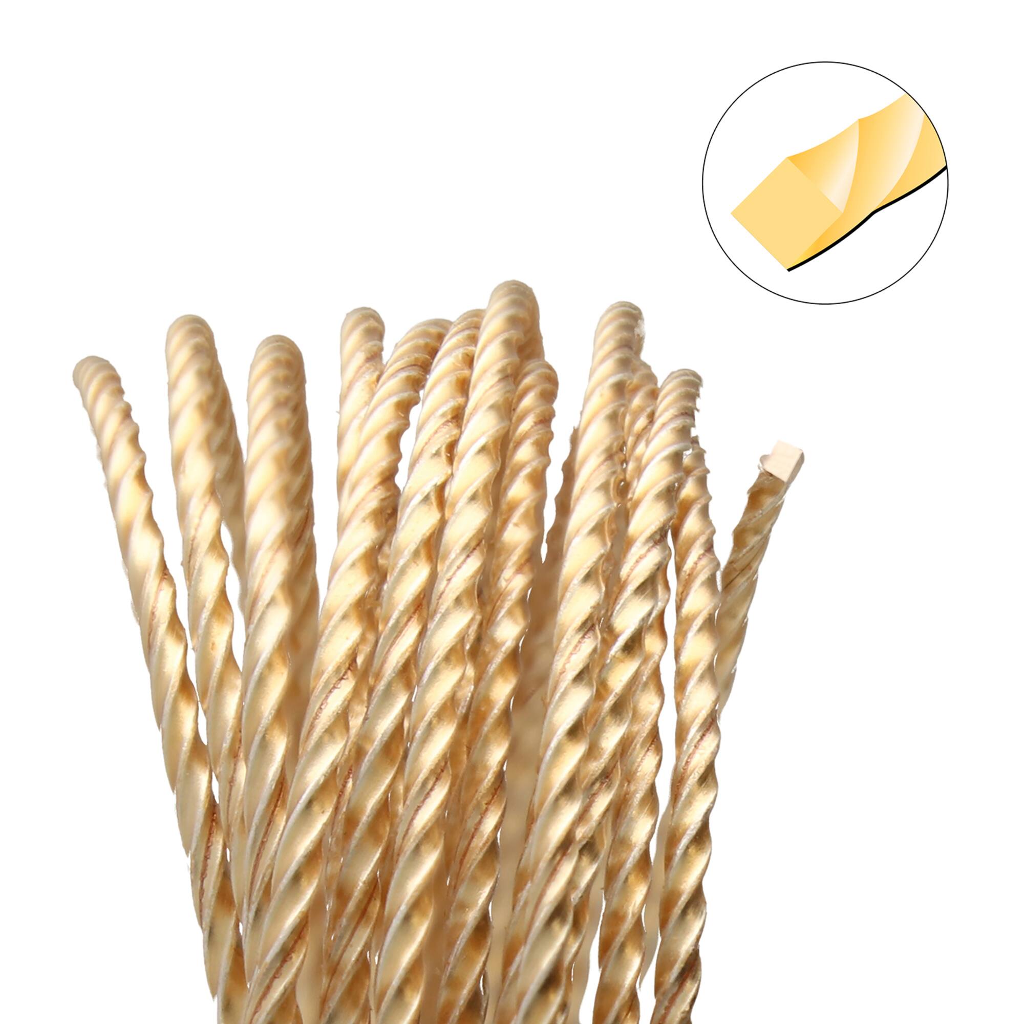 The Beadsmith® Wire Elements™ 18 Gauge Gold Tarnish Resistant Soft Temper Wire, 8ft.